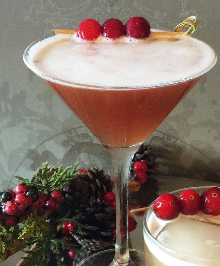 holiday xmas cocktail